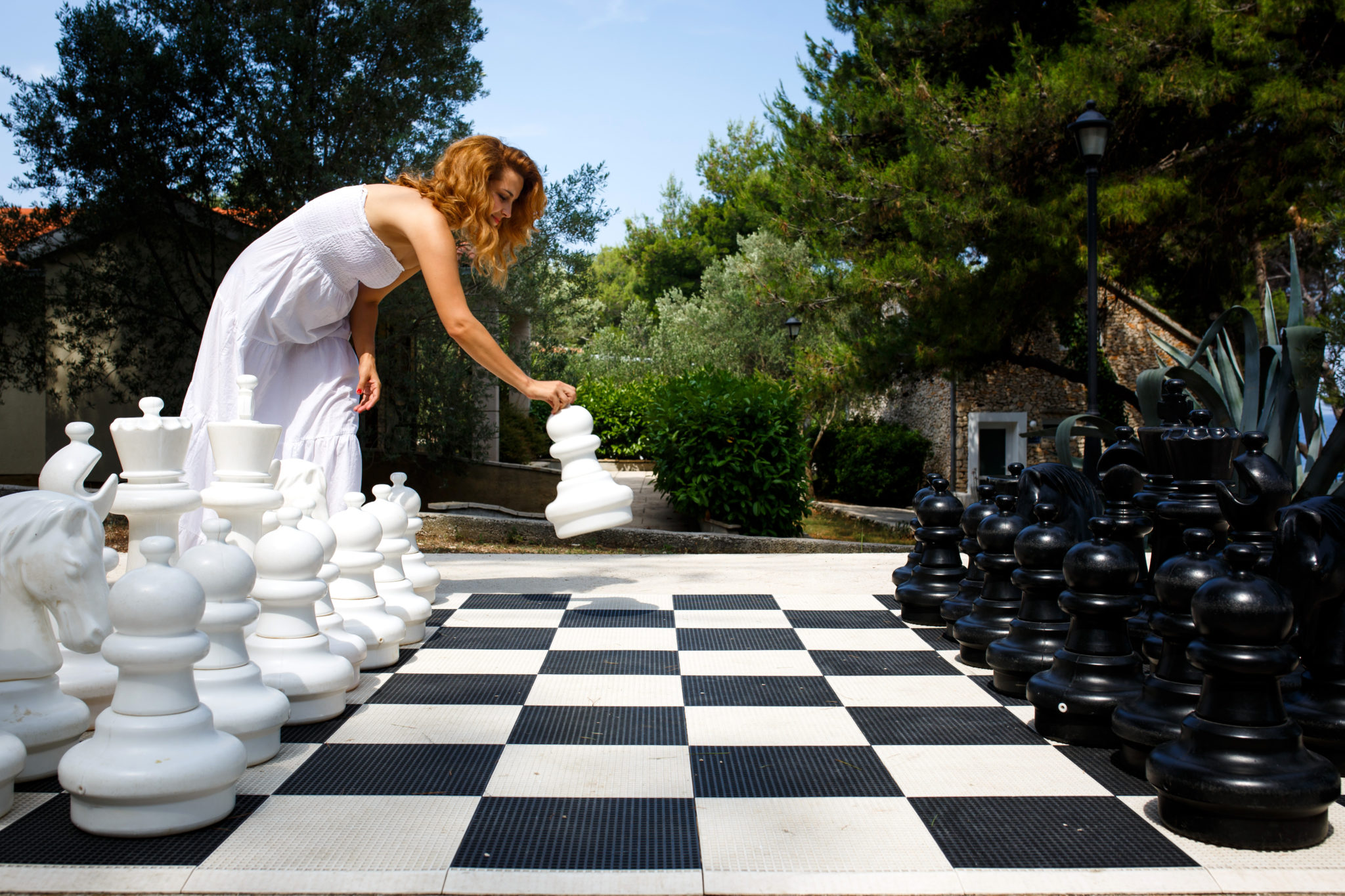 Giant Chess at Resorts